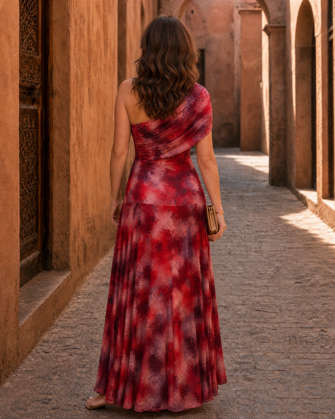 Charlene | Elegant Off-Shoulder Maxi Dress