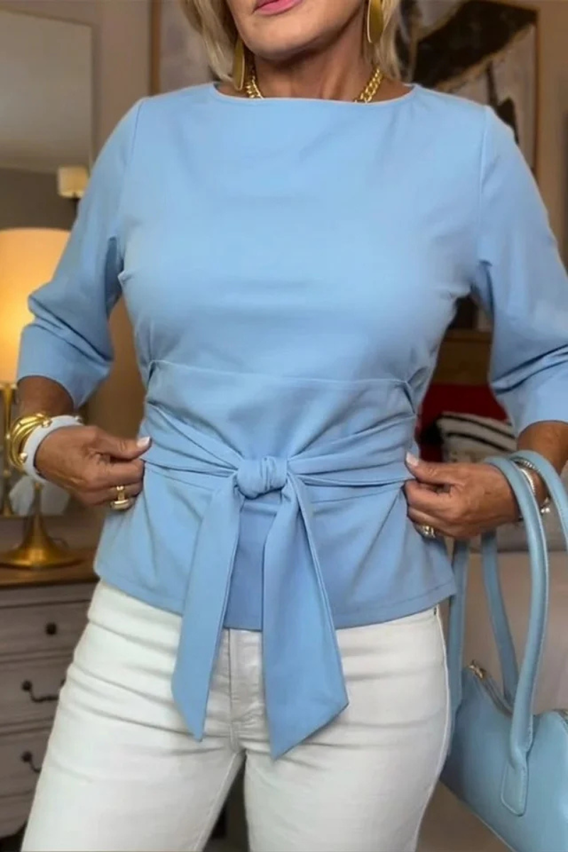 Dahlia | Stylish Bow Waist Top