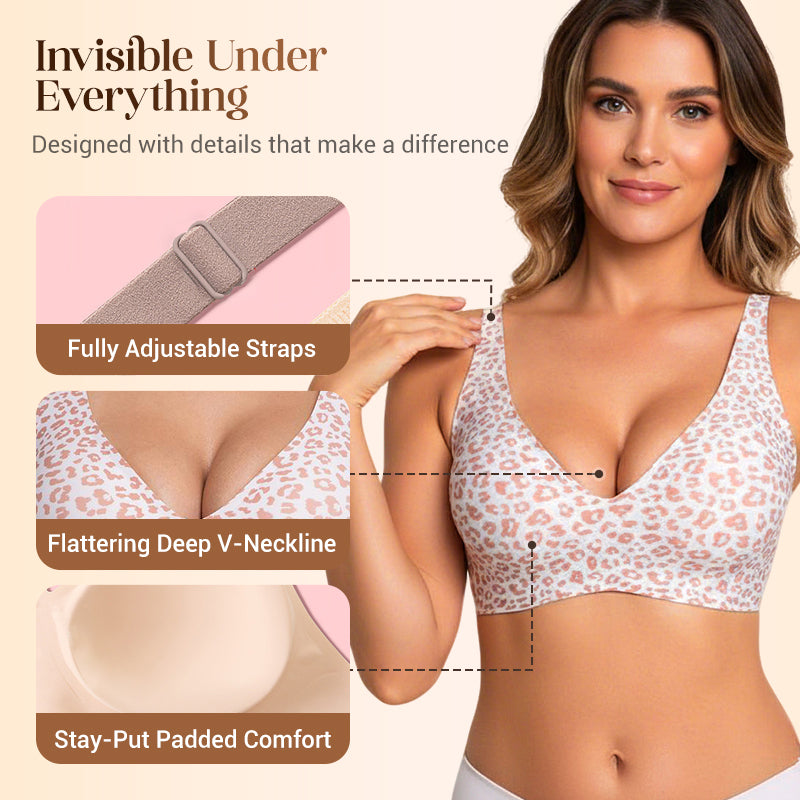 Janine | Comfortable Wireless Push Up Bra