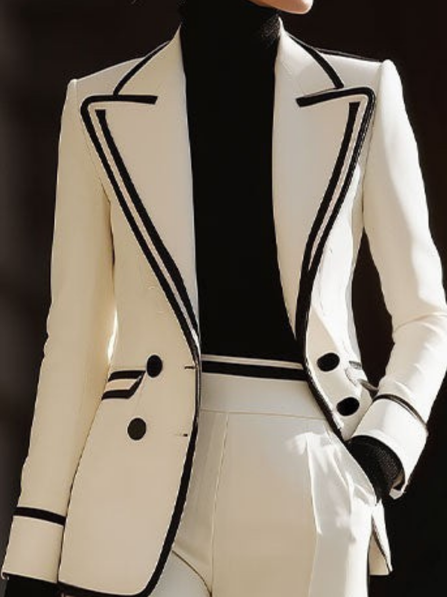 Zoey | Double-Breasted Suit Set