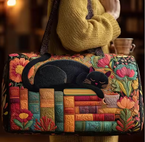 Joan | Handmade Soft Travel Bag