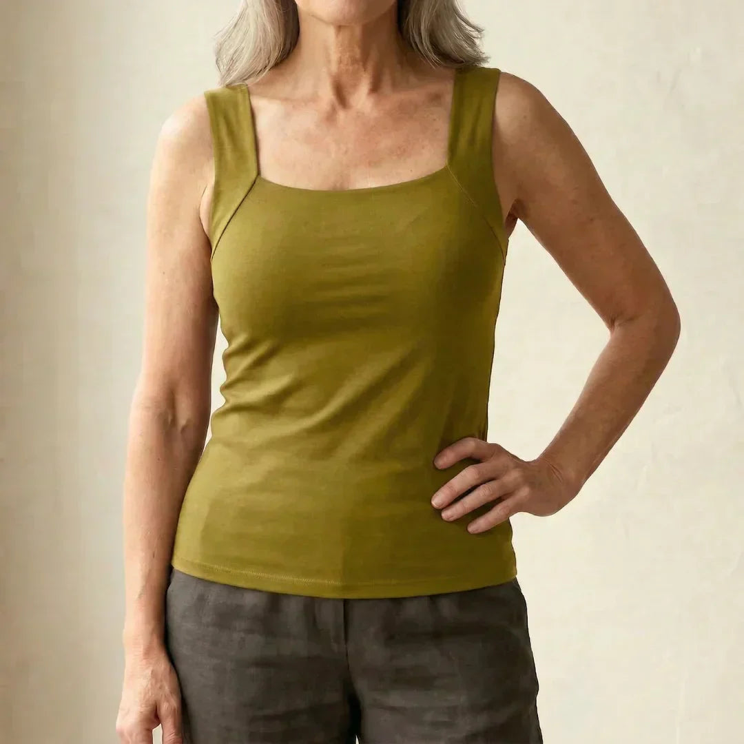 Roseann | Built In Comfort Bra Tanktop