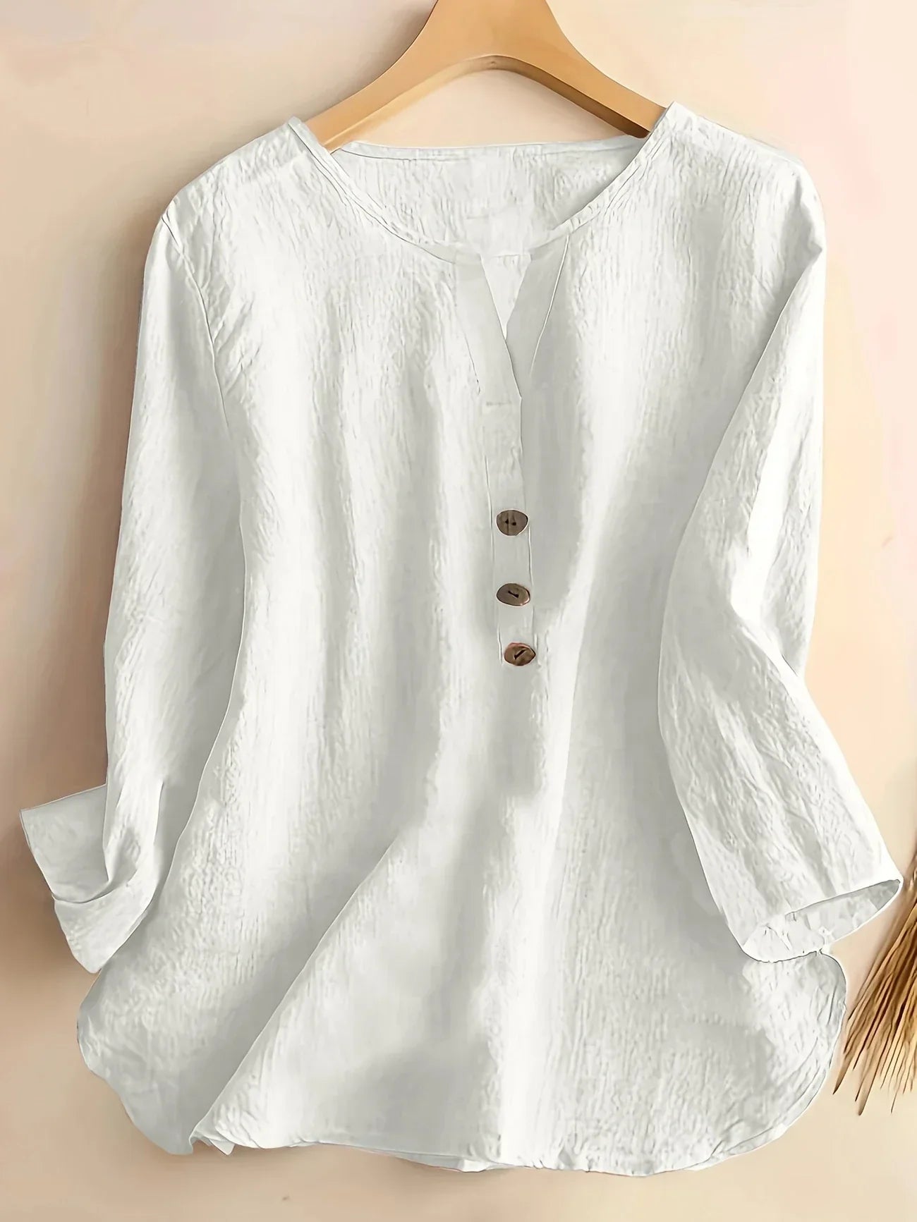 Solénya | Cotton-Linen Blouse