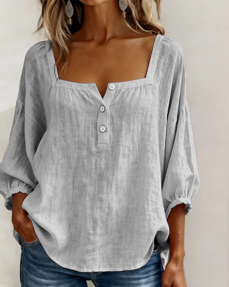 Noreen | Puff Sleeve Blouse