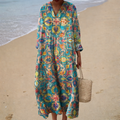 Sophie | Long Dress with Bohemian Patterns