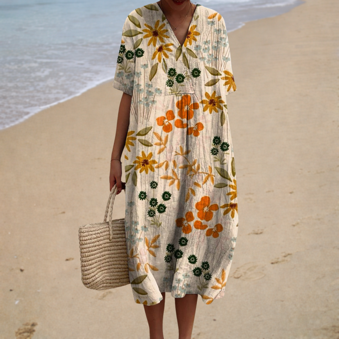 Marguerite | Floral Country Dress