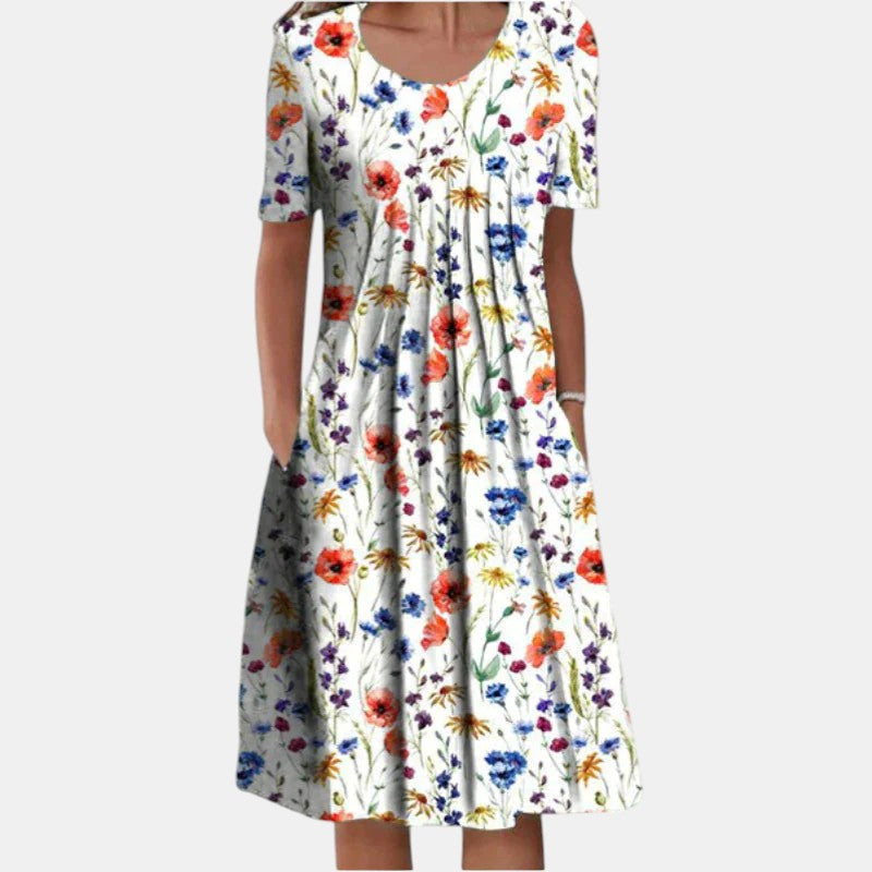 Gigi | Cotton Tummy Coverage Dress