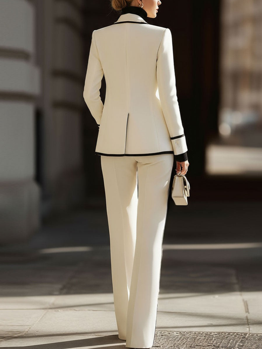 Zoey | Double-Breasted Suit Set