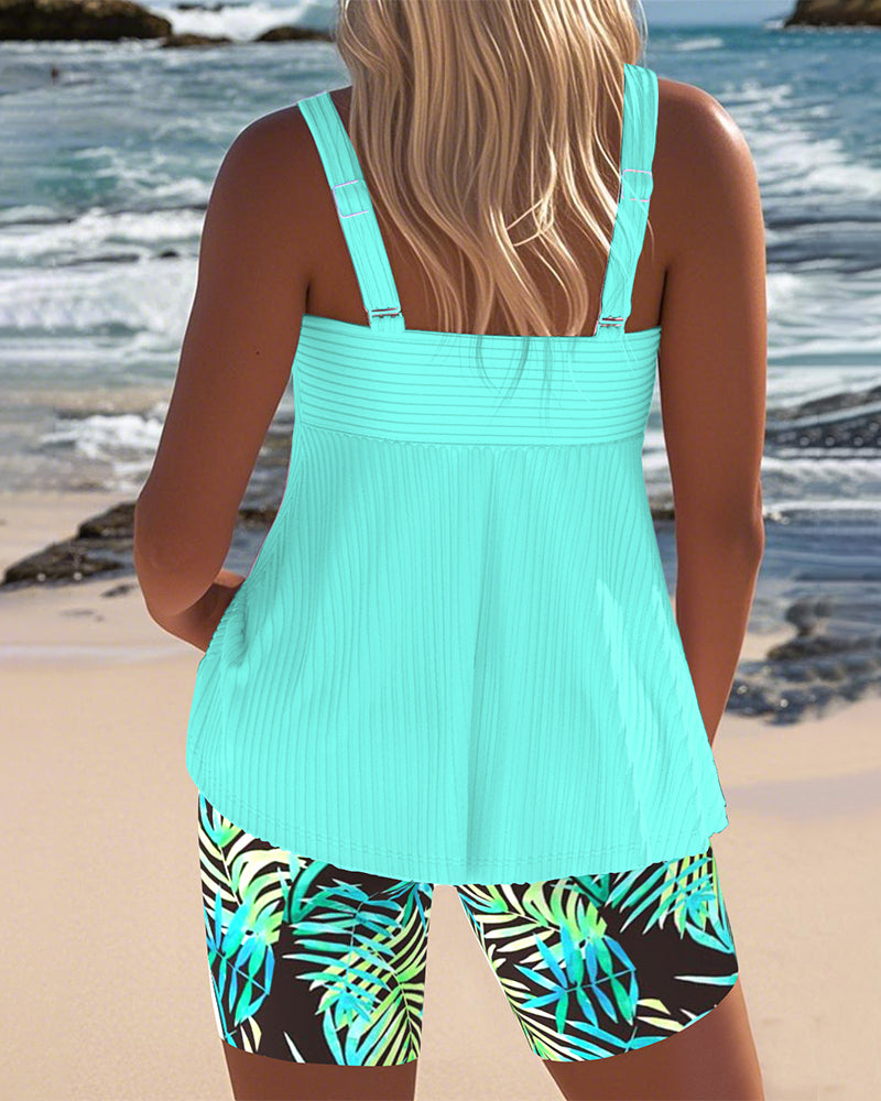 Patricia | Colorful Tankini Set