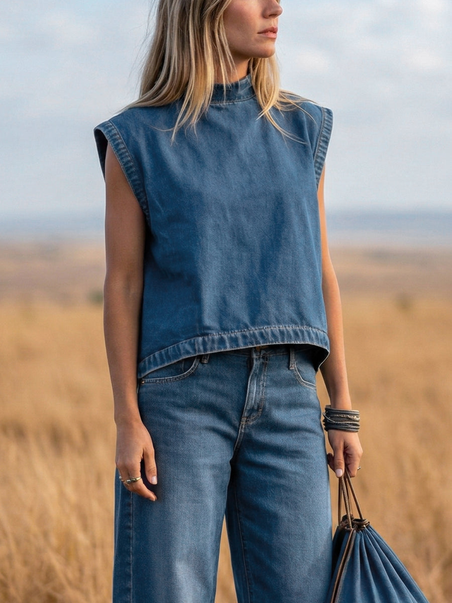 Ella | Loose Set with Wide Trousers