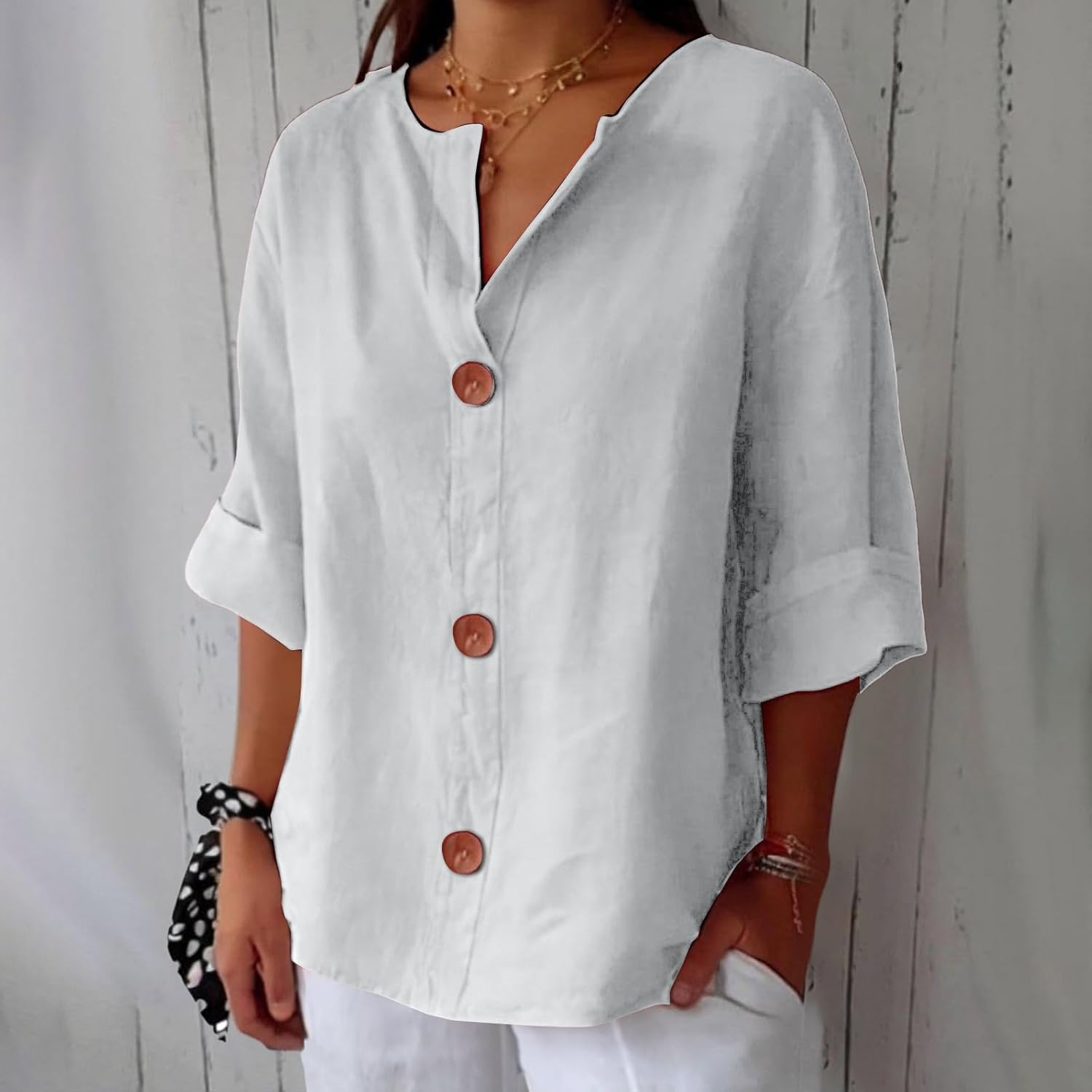 Erlinda | Casual Summer Blouse
