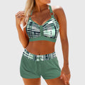 Janelle | High Waist Ribbed Bikini