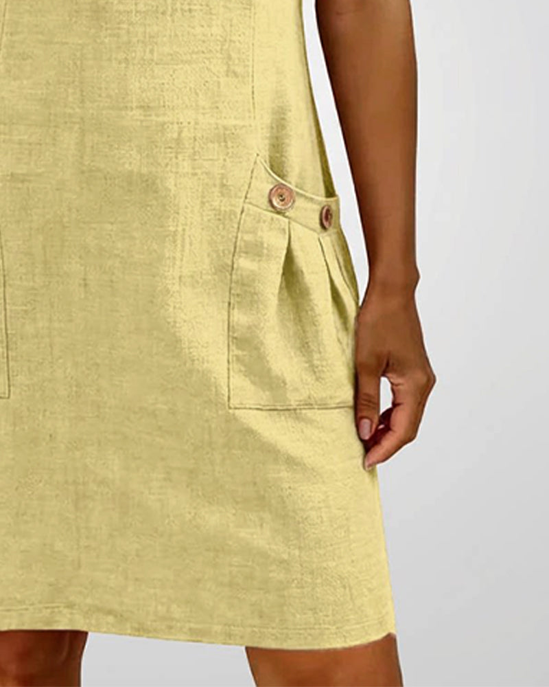 Maui | Relaxed Zipper Pocket Dress