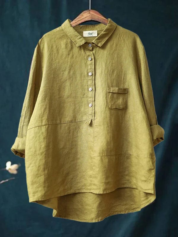 Elvie | Button-Front Blouse