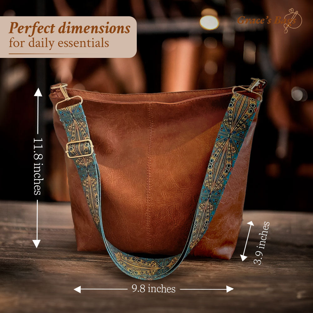 Chelsey | Leather Shoulder Bag