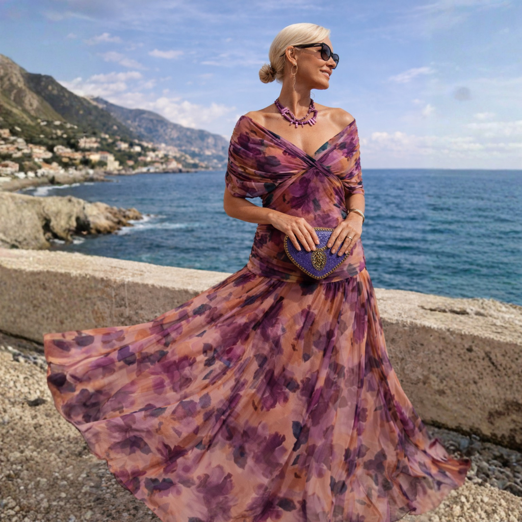 Roxanne | Off-Shoulder Maxi Dress