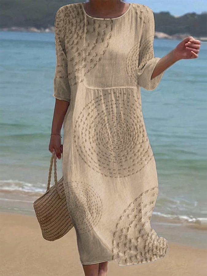 Adriana | Embroidered Casual Women's Dress