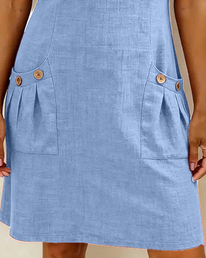 Maui | Relaxed Zipper Pocket Dress