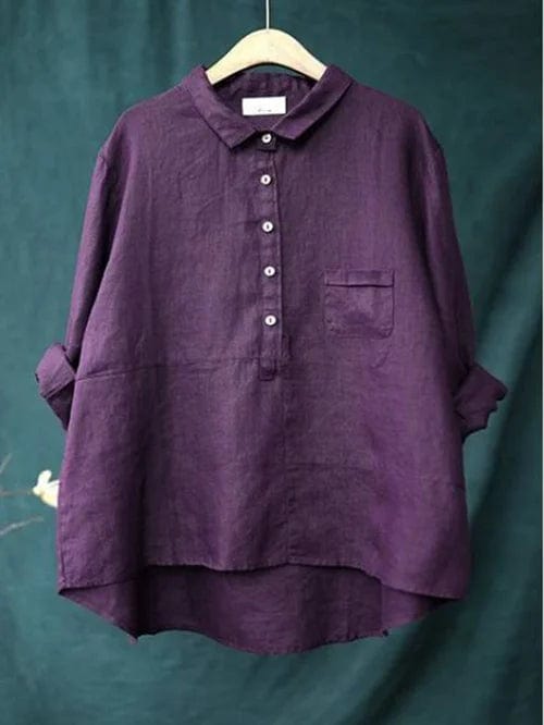Elvie | Button-Front Blouse