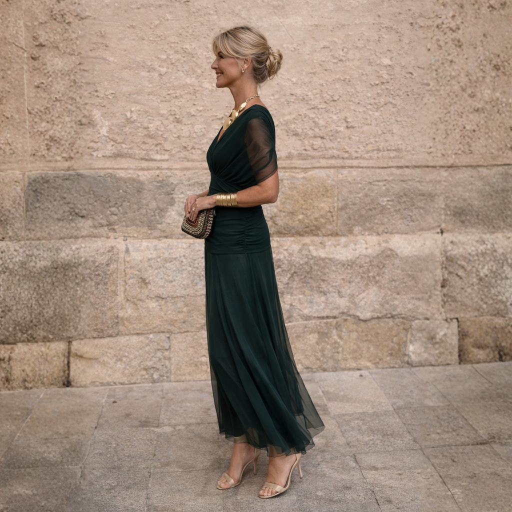 Roxanne | Off-Shoulder Maxi Dress