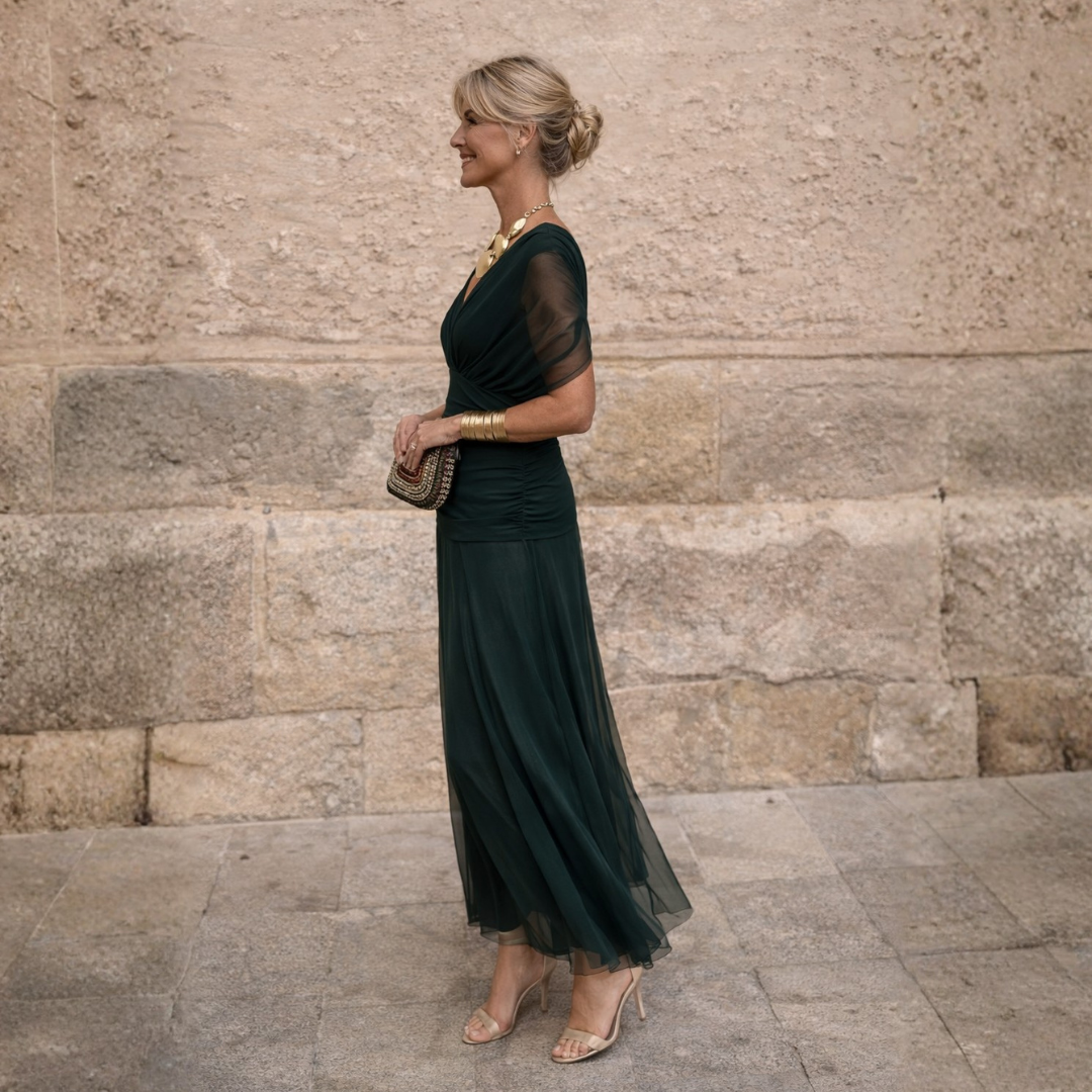 Roxanne | Off-Shoulder Maxi Dress
