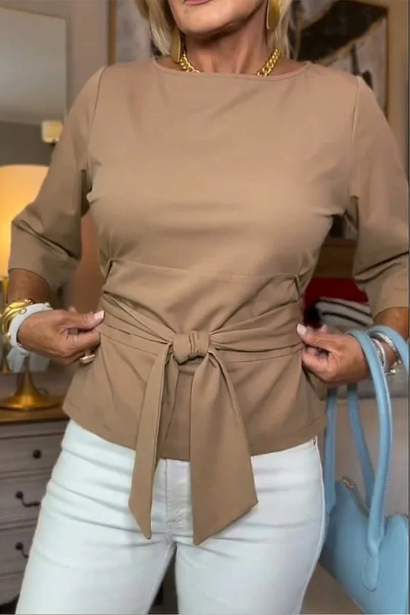 Dahlia | Stylish Bow Waist Top