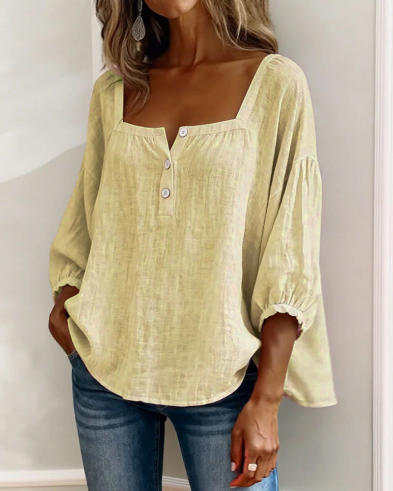 Noreen | Puff Sleeve Blouse
