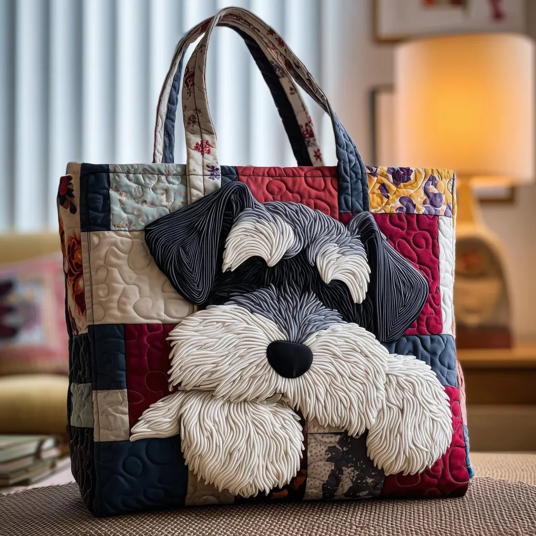 Haven | Artisal bag with Schnauzer