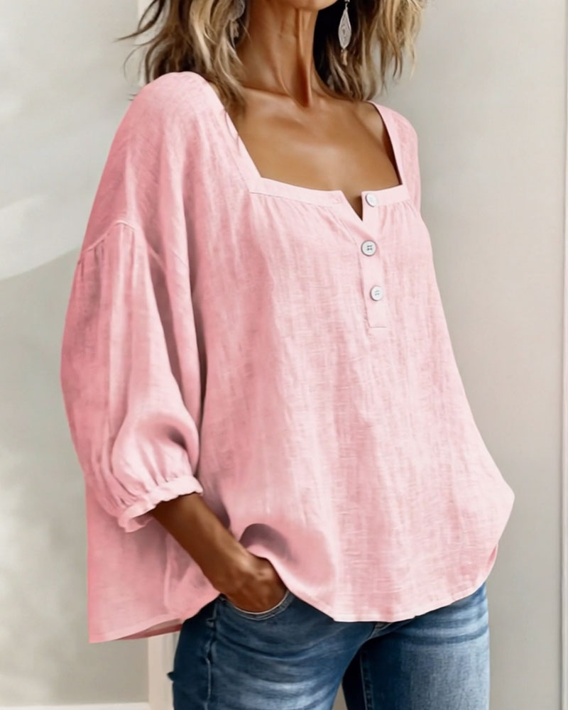 Noreen | Puff Sleeve Blouse