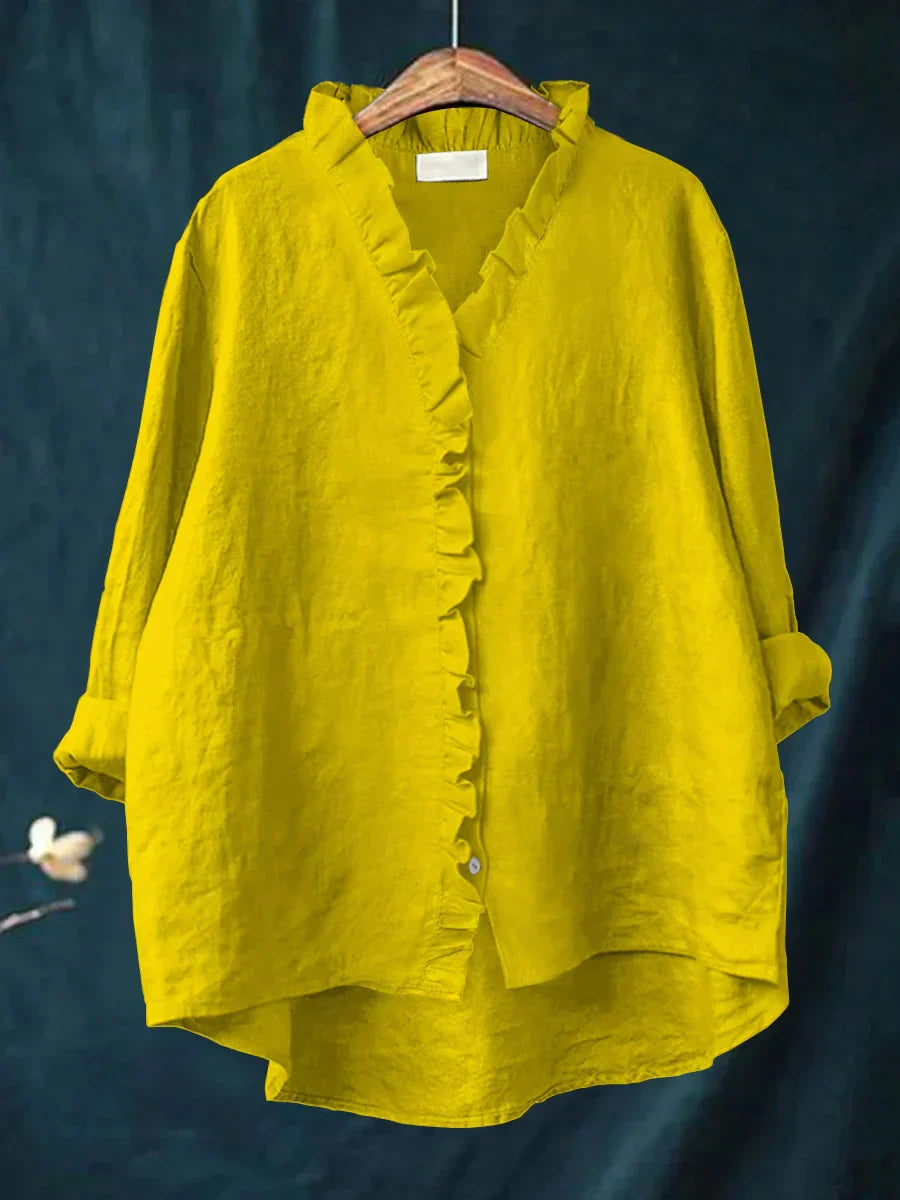 Lily | Lightweight Blouse with Ruffles