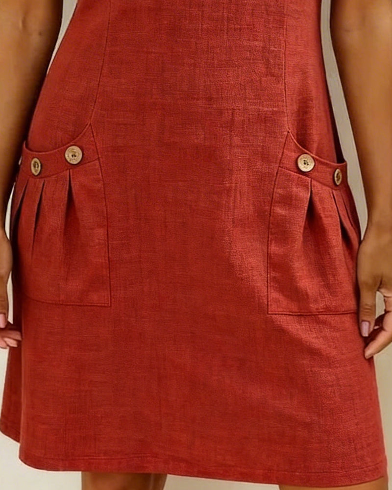Maui | Relaxed Zipper Pocket Dress