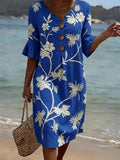 Kianna | Casual women's dress with floral print