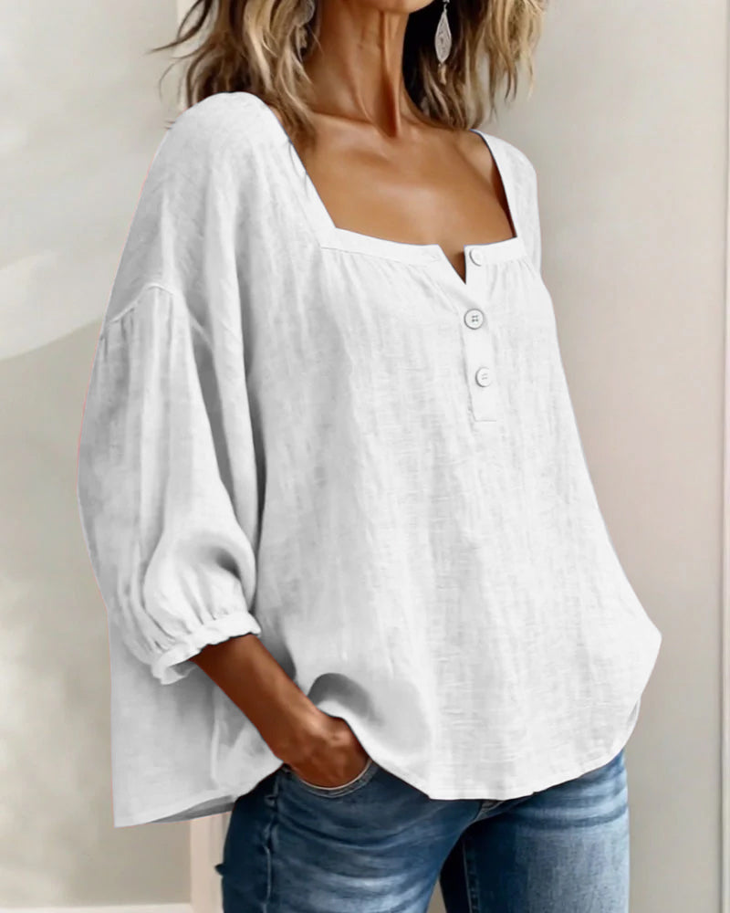 Noreen | Puff Sleeve Blouse