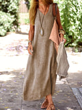 Antonette | Elegant V-Neck Maxi Dress