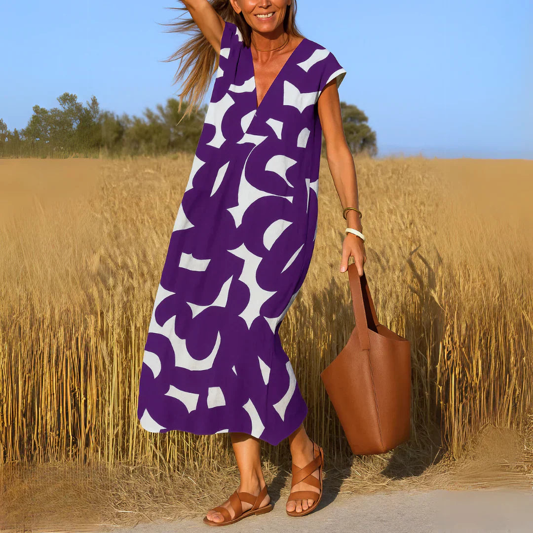 Tatiana | Cutwork Detail Maxi Dress