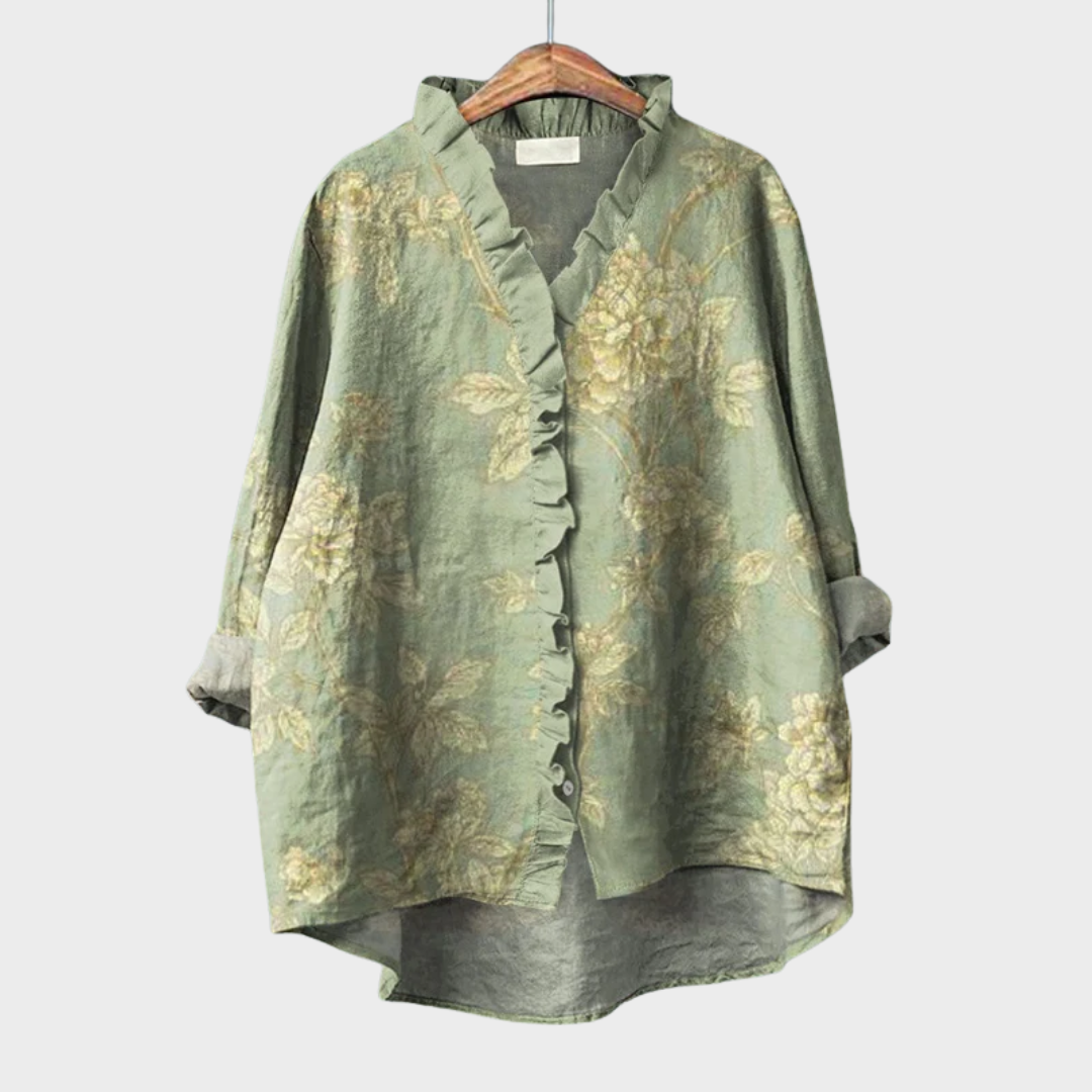 Léontine | Ruffled Blouse