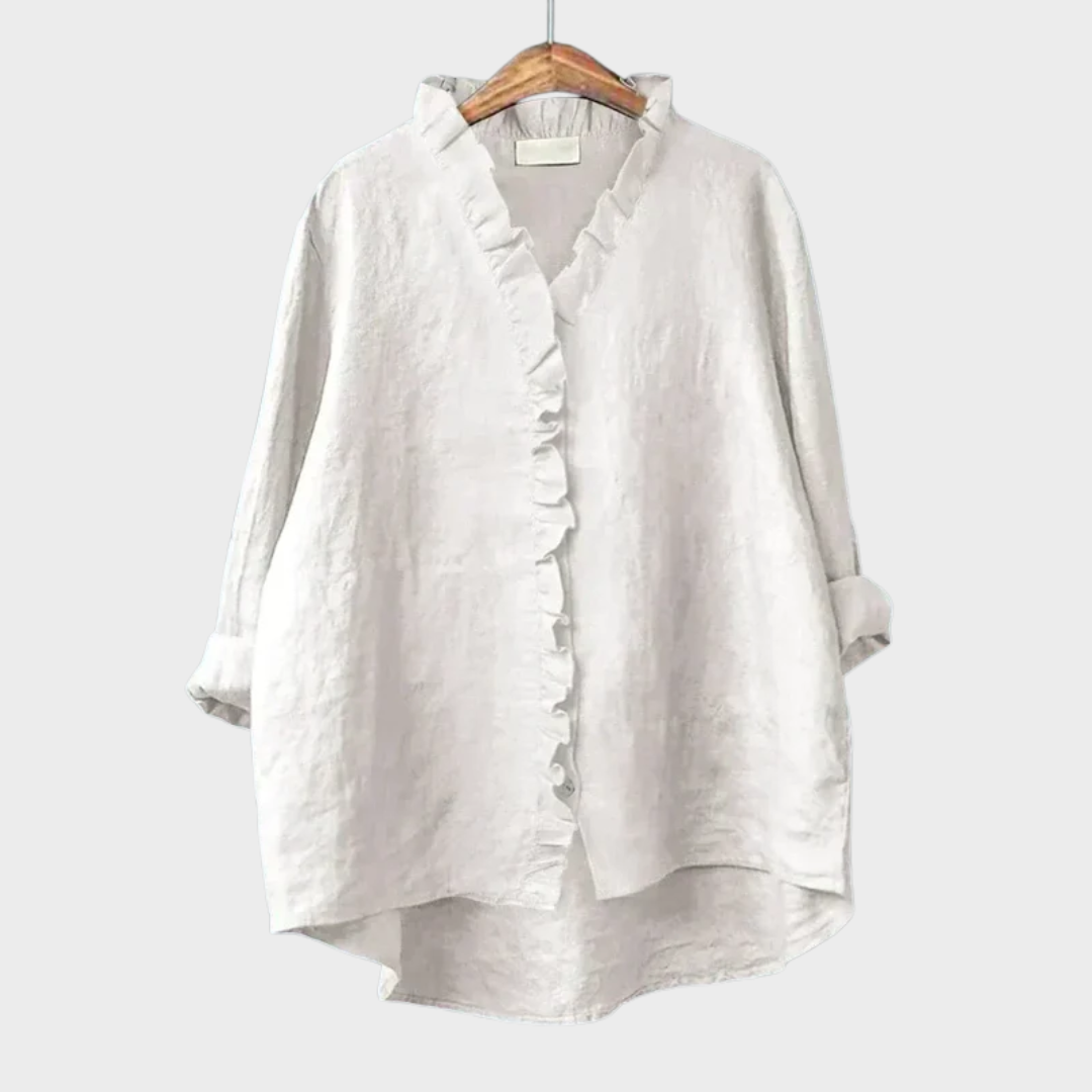 Célestine | Delicate Ruffled Blouse