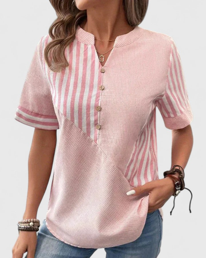 Gigi | Striped Blouse