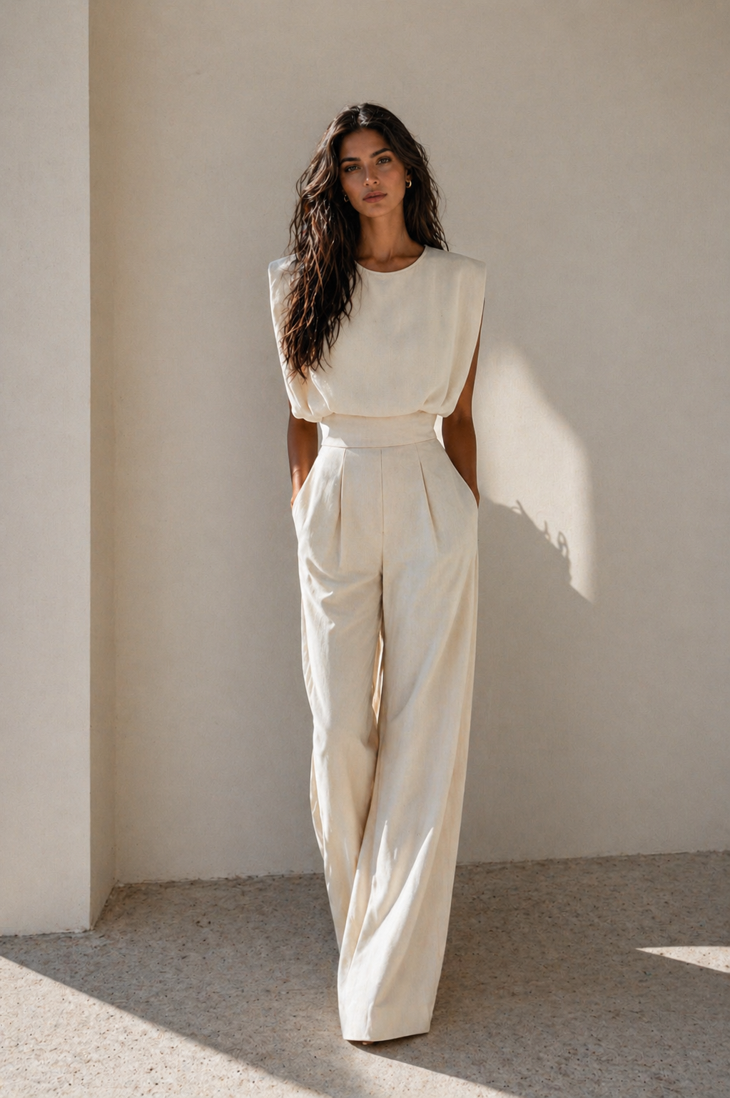 Aurelia | Blanc Jumpsuit
