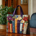 Rain | Padded Tote Bag for Book Lovers