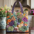 Even | Artisanal Tote Bag for Succulents Garden