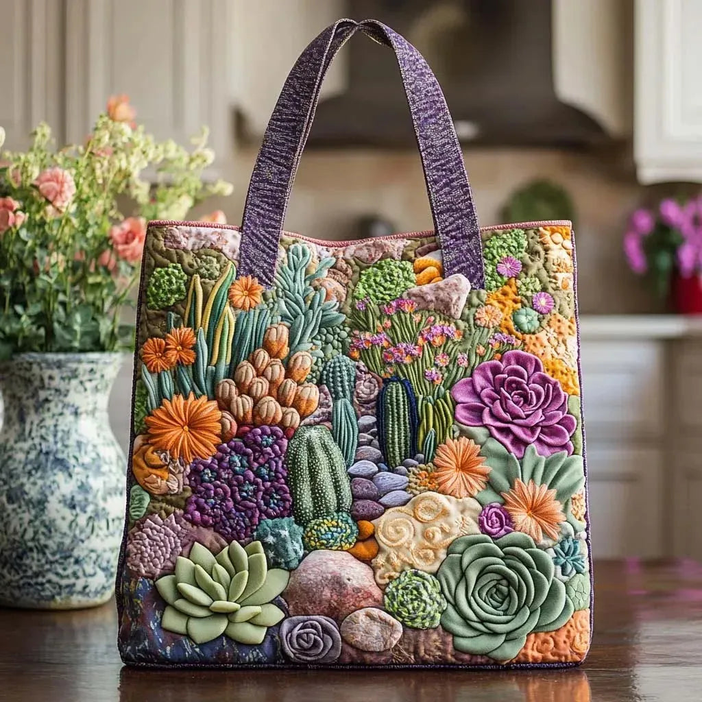 Even | Artisanal Tote Bag for Succulents Garden