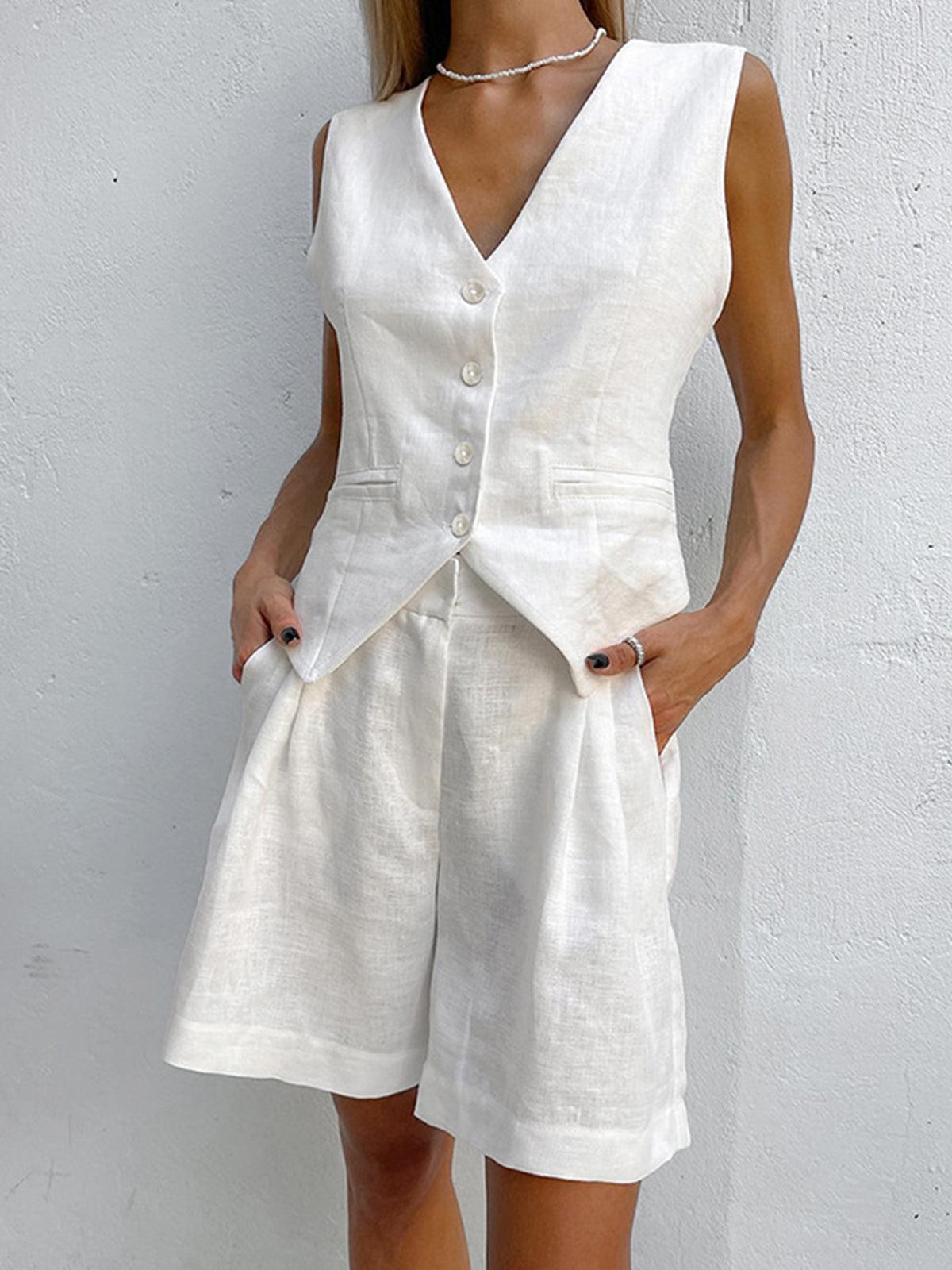 Sophia | Cover Up Two Piece Shorts Set