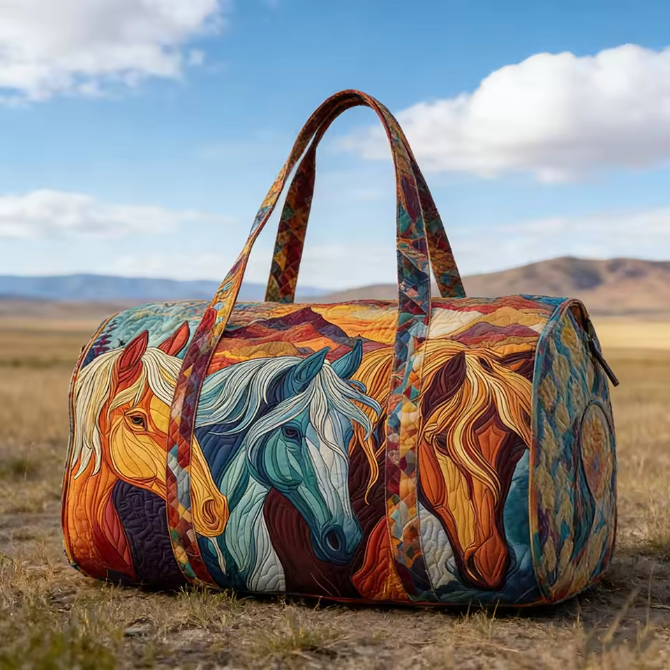 Rowena | Handmade Soft Travel Bag