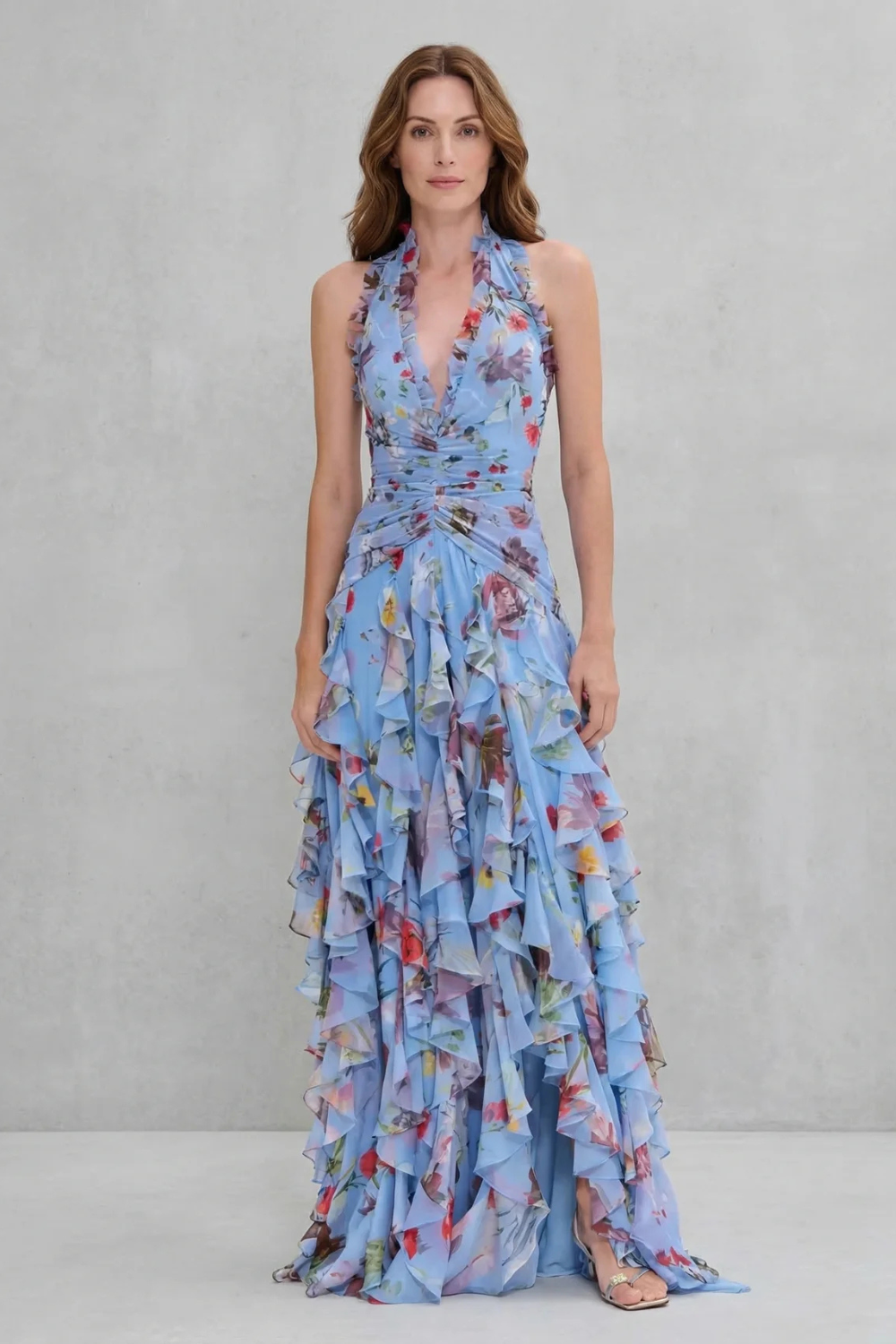 Blair | Halter Maxi Dress