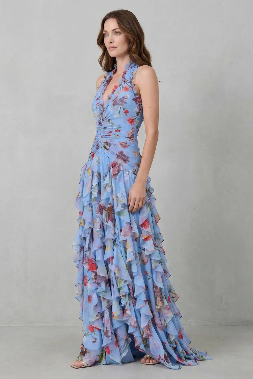 Blair | Halter Maxi Dress