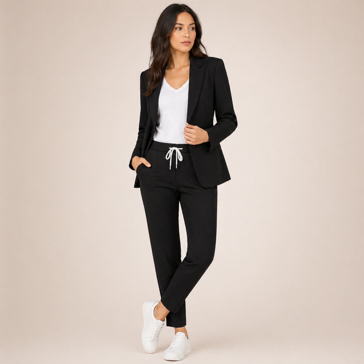 Eva | Casual Suit Set with Sporty Accent