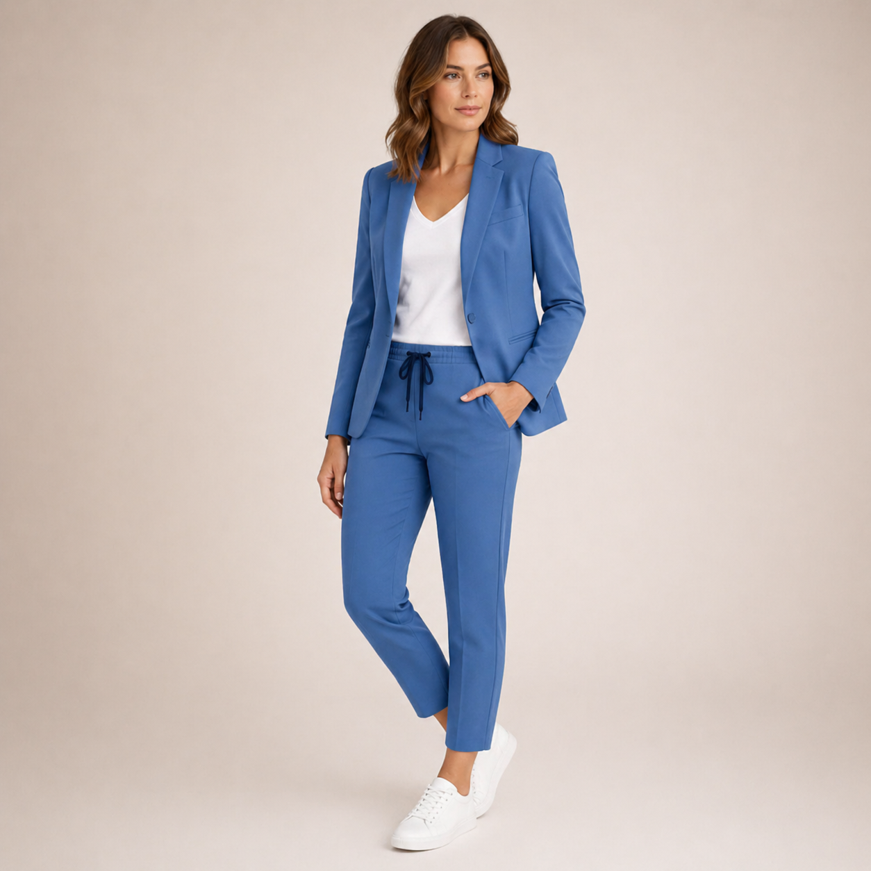 Eva | Casual Suit Set with Sporty Accent