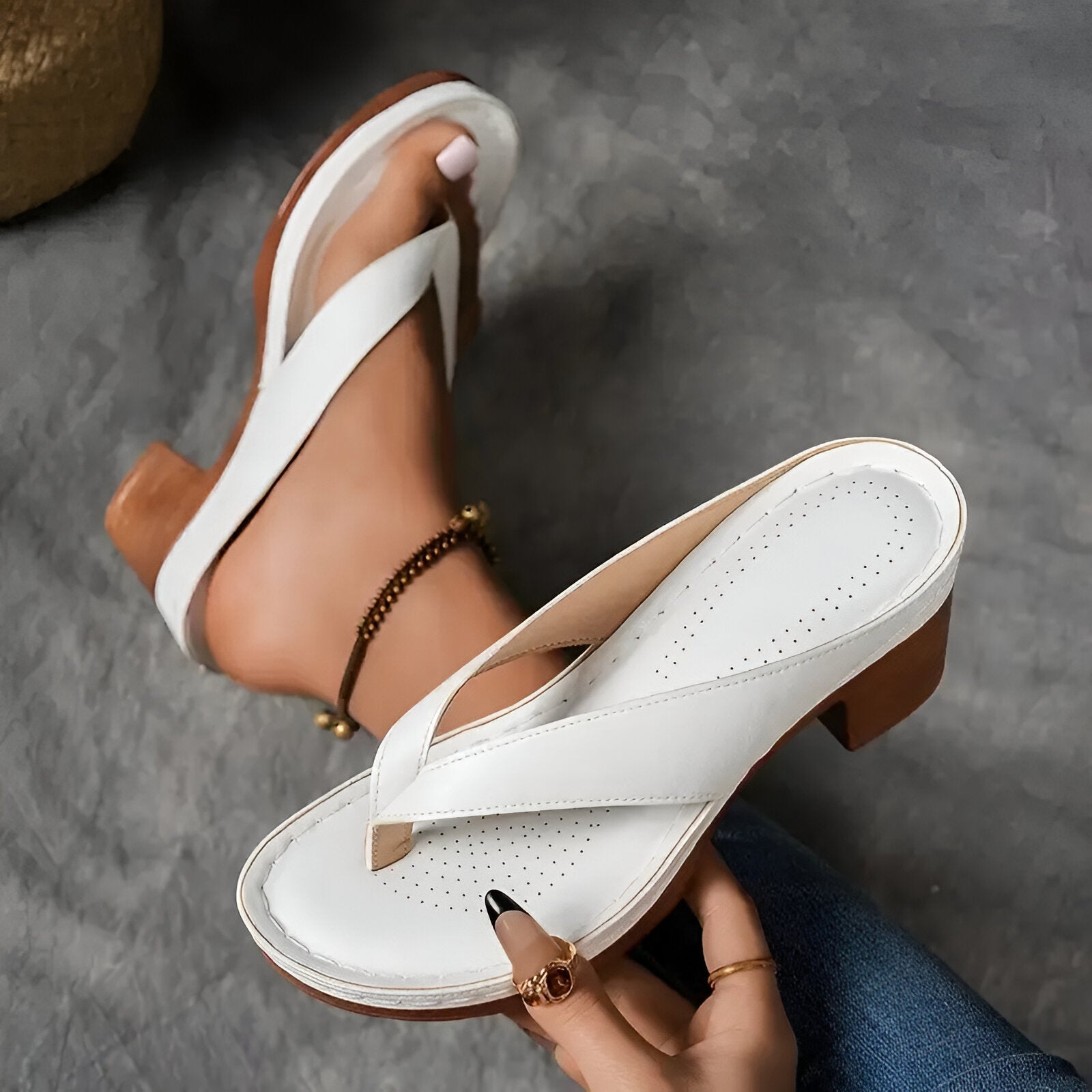 Geneva | Elegant High-Heeled Mule