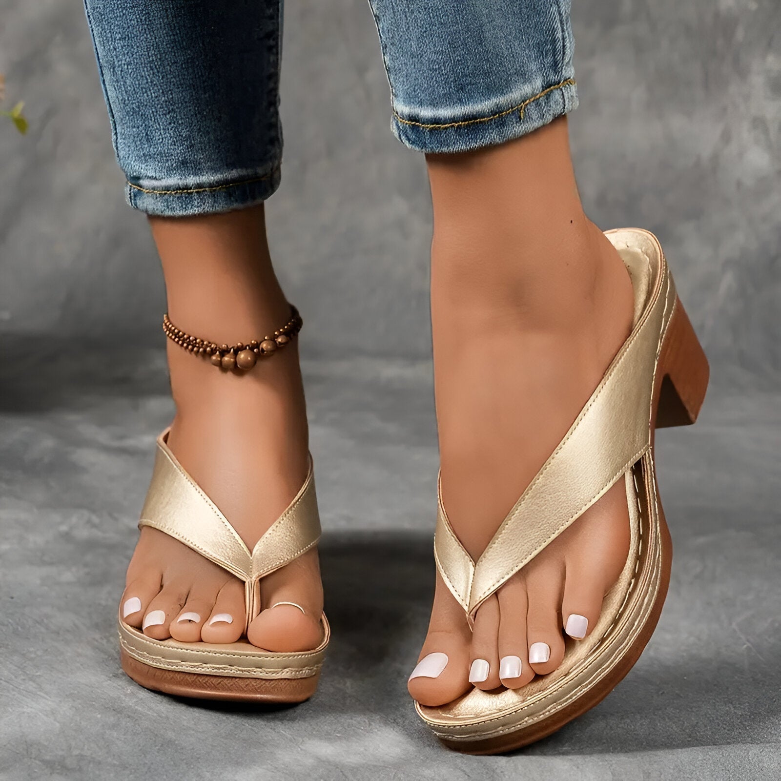 Geneva | Elegant High-Heeled Mule